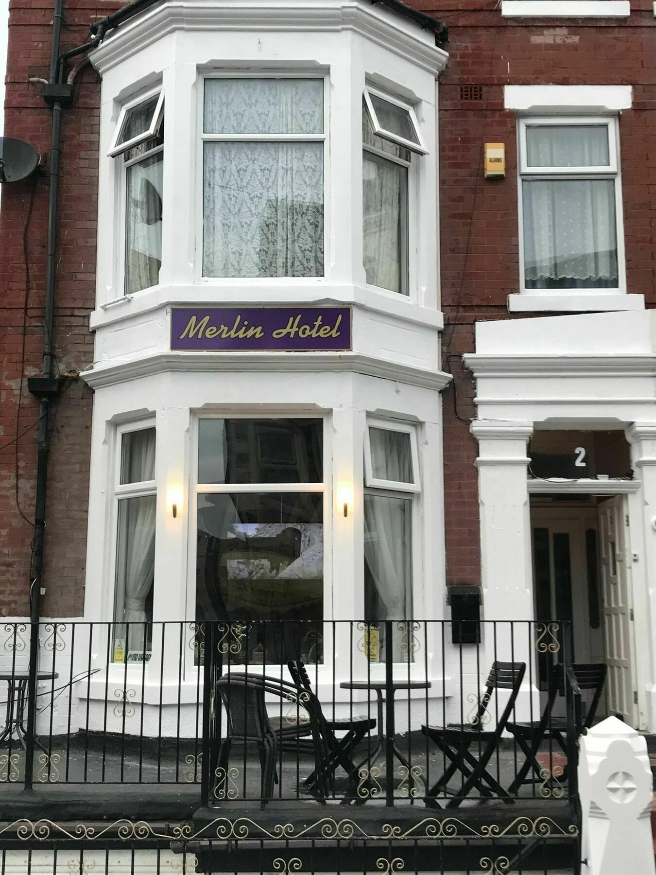 The Merlin Hotel Blackpool Zewnętrze zdjęcie